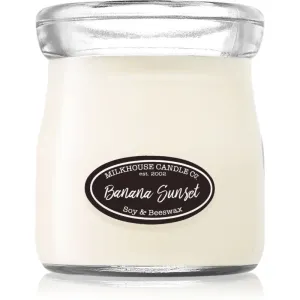Milkhouse Candle Co. Creamery Banana Sunset scented candle Cream Jar 142 g