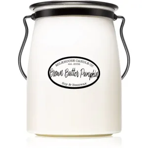 Milkhouse Candle Co. Creamery Brown Butter Pumpkin scented candle Butter Jar 624 g