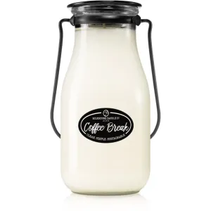 Milkhouse Candle Co. Creamery Coffee Break scented candle Milkbottle 397 g