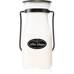 Milkhouse Candle Co. Creamery Cotton Blossom scented candle Milkbottle 227 g
