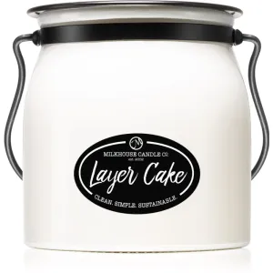 Milkhouse Candle Co. Creamery Layer Cake scented candle Butter Jar 454 g
