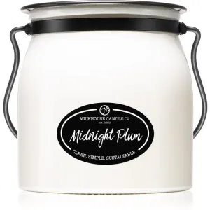 Milkhouse Candle Co. Creamery Midnight Plum scented candle Butter Jar 454 g