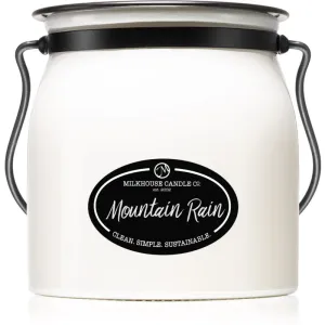 Milkhouse Candle Co. Creamery Mountain Rain scented candle Butter Jar 454 g