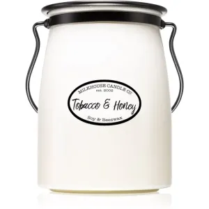 Milkhouse Candle Co. Creamery Tobacco & Honey scented candle Butter Jar 624 g