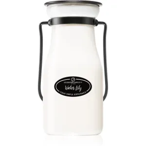 Milkhouse Candle Co. Creamery Water Lily scented candle Milkbottle 227 g