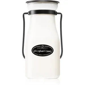 Milkhouse Candle Co. Creamery White Driftwood & Coconut scented candle Milkbottle 227 g