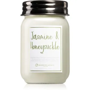 Milkhouse Candle Co. Farmhouse Jasmine & Honesuckle scented candle Mason Jar 369 g