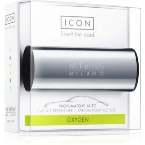 MillefioriIcon Metallo Car Air Freshener - Oxygen (Shinny Case) 1pc