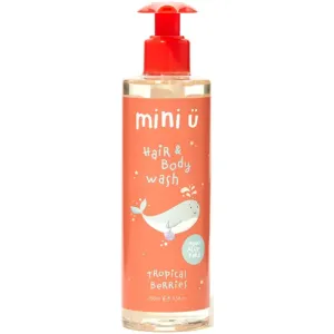 Mini-U Hair & Body Wash Tropical Berries shampoo and shower gel for kids 250 ml