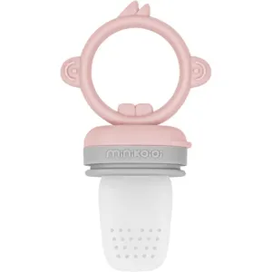 Minikoioi Feeder Teether Pinky Pink/ Powder Grey teething toy for feeding Pinky Pink/Powder Grey
