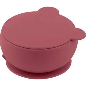 Minikoioi Bowl Rose silicone bowl with suction cup 1 pc