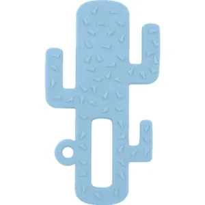 Minikoioi Teether Cactus chew toy 3m+ Blue 1 pc