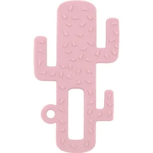Minikoioi Teether Cactus chew toy 3m+ Pink 1 pc