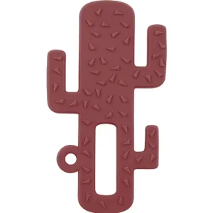 Minikoioi Teether Cactus chew toy 3m+ Rose 1 pc