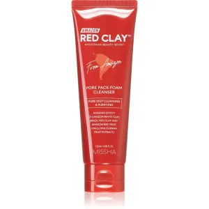 Missha Amazon Red Clay™ deep-cleansing mousse with clay 120 ml #265095