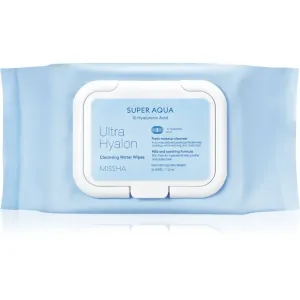 Missha Ultra Hyalon makeup remover wipes with hyaluronic acid 30 pc