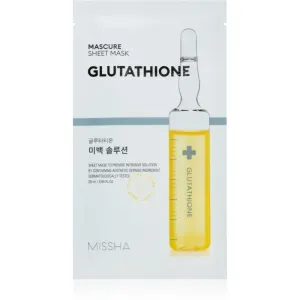 Missha Mascure Glutathione brightening sheet mask 28 ml