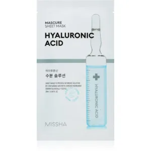 Missha Mascure Hyaluronic Acid moisturising face sheet mask 28 ml