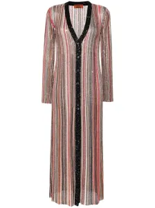 MISSONI - Striped Long Cardigan