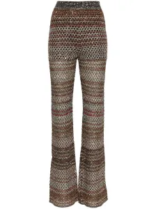 MISSONI - High-waisted Flared Trousers