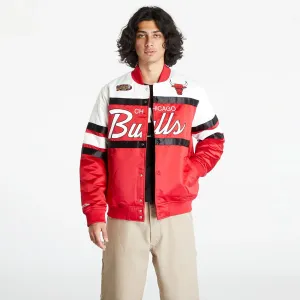 Mitchell & Ness Chicago Bulls Special Script Heavyweight Satin Jacket Red #1732081