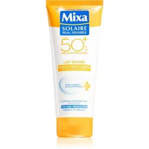 MIXA Solaire Sunscreen Cream For Fair Skin SPF 50+ 200 ml