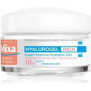 MIXA Hyalurogel Rich intense daily moisturiser with hyaluronic acid 50 ml