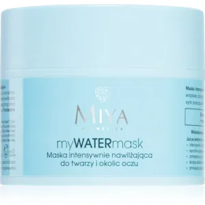 MIYA Cosmetics myWATERmask intense hydrating mask for the face and eye area 50 ml