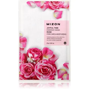 Mizon Joyful Time Rose moisturising face sheet mask to tighten pores 23 g