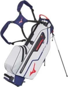 Mizuno BR-DRI Waterproof Blue/Silver/Red Golf Bag