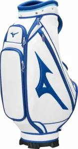 Mizuno Tour Staff Mid Cart Bag White/Blue Golf Bag