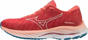 Mizuno Wave Rider 26 Spiced Coral/Vaporous Gray/French Blue 40 Road running shoes