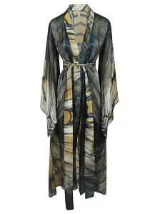 MONA SWIMS - Silk Long Kimono #1639784