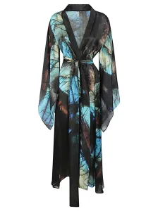 MONA SWIMS - Silk Long Kimono #1639939