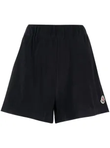 MONCLER - Logo Cotton Shorts #1638007