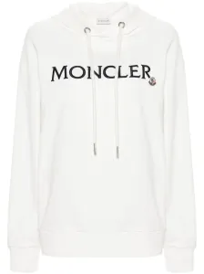 MONCLER - Logo Cotton Hoodie #1794121
