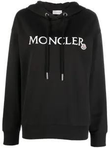 MONCLER - Logo Cotton Hoodie #1646114