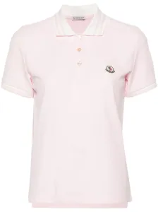 MONCLER - Logo Cotton Polo Shirt #1840639