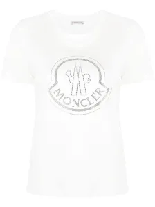 White T-shirts Moncler
