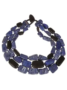 MONIES - Lapis Lazuli Necklace
