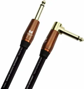 Monster Cable Prolink Acoustic 12FT Instrument Cable Black 3,6 m Angled-Straight