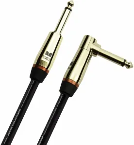 Monster Cable Prolink Rock 12FT Instrument Cable Black 3,6 m Angled-Straight
