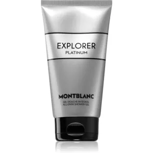 Montblanc Explorer Platinum shower gel for men 150 ml