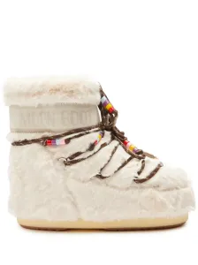 MOON BOOT - Icon Low Faux-fur Beads Snow Boots #1761995