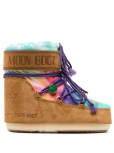 MOON BOOT X PALM ANGELS - Icon Low Suede Ankle Boots