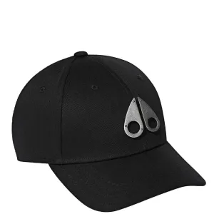 Moose Knuckles Mens Logo Icon Cap Black ONE Size #687437