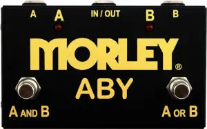 Morley ABY-G Gold Series ABY Footswitch