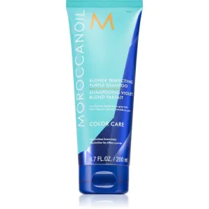 Moroccanoil Color Care purple toning shampoo for blonde hair 200 ml