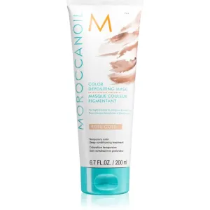 Moroccanoil Color Depositing gentle nourishing mask without permanent colour pigments Rose Gold 200 ml