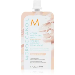 Moroccanoil Color Depositing gentle nourishing mask without permanent colour pigments Rose Gold 30 ml